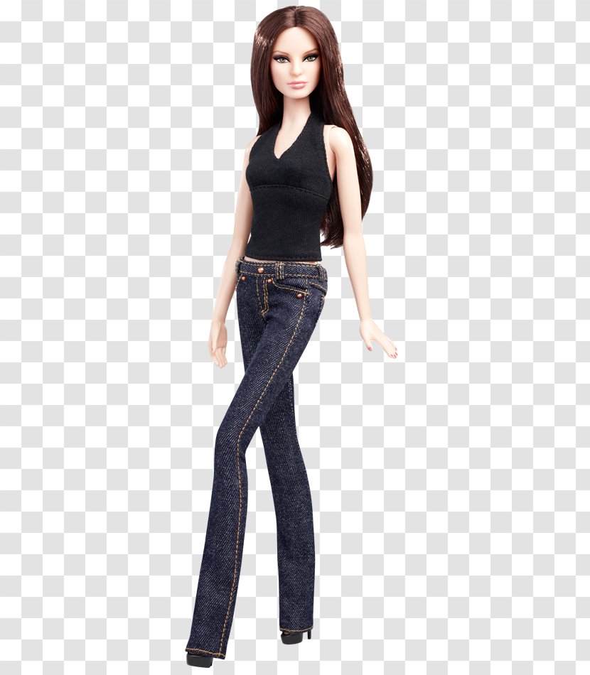 Barbie Basics Doll Fashion Jeans - Waist Transparent PNG