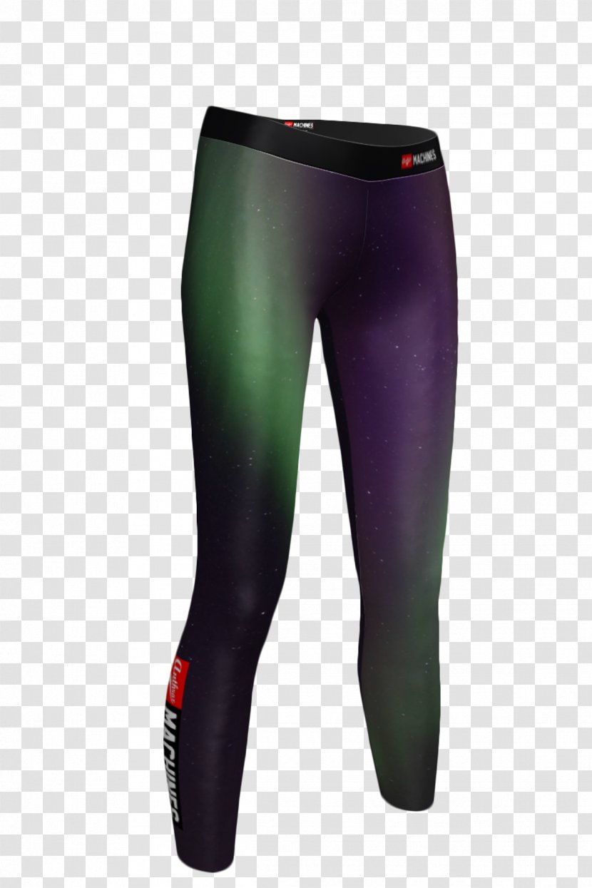 Knee Leggings Pants - Active - Milky Way Transparent PNG