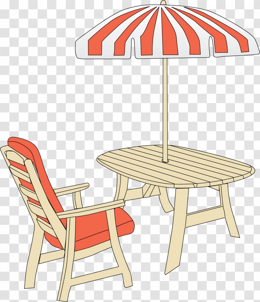 Table Garden Furniture Patio Chair Clip Art - Cliparts Outdoor Backyard Transparent PNG