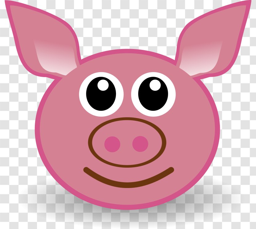 Pigs Ear Drawing Cartoon Clip Art - Old Lady Transparent PNG