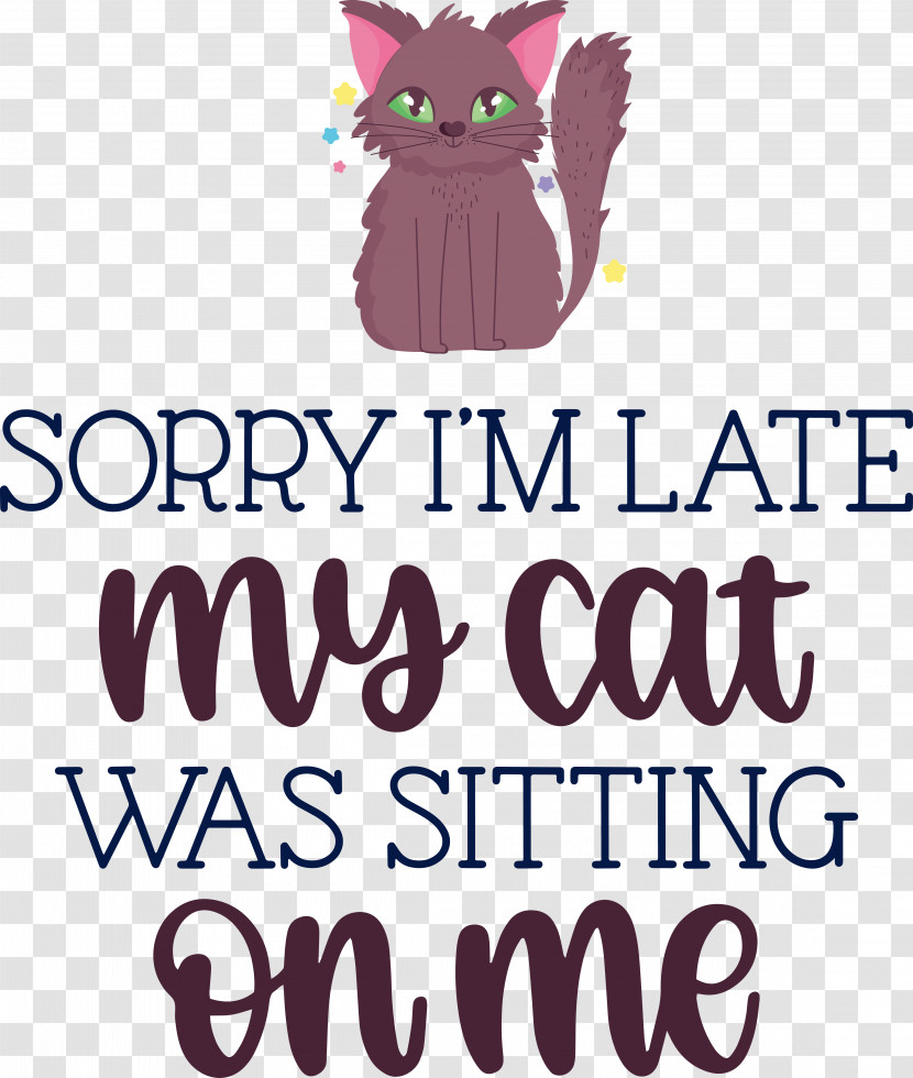 Cat Whiskers Logo Line Small Transparent PNG