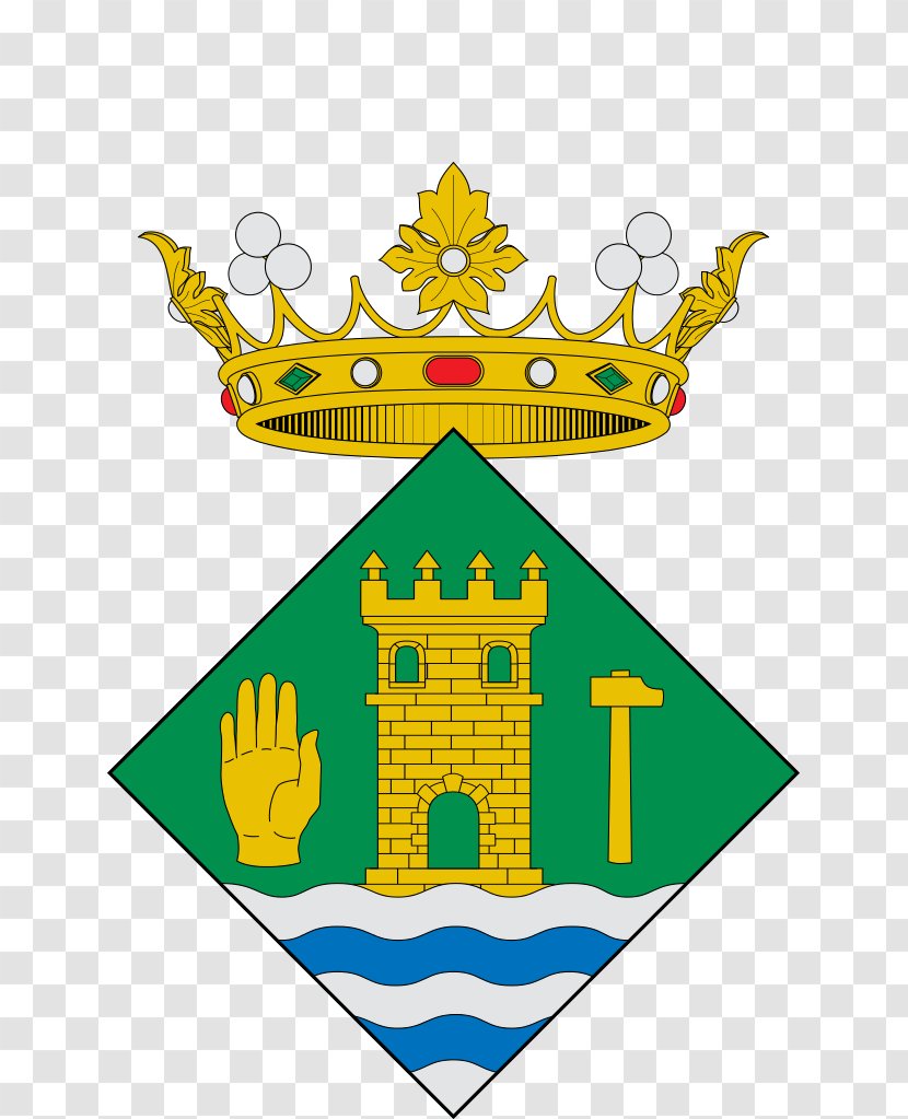 Escut D'Aitona Coat Of Arms Gironella Catalan Wikipedia - Symmetry Transparent PNG