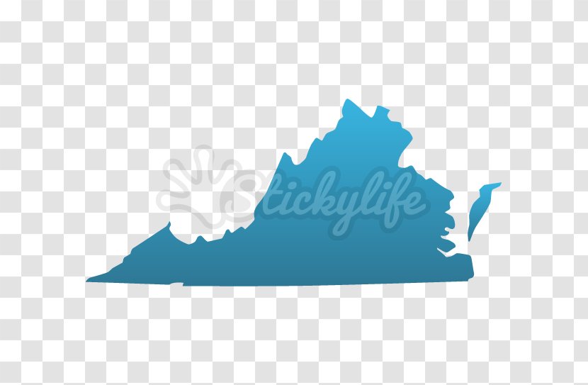 Virginia Map Royalty-free - Sky Transparent PNG