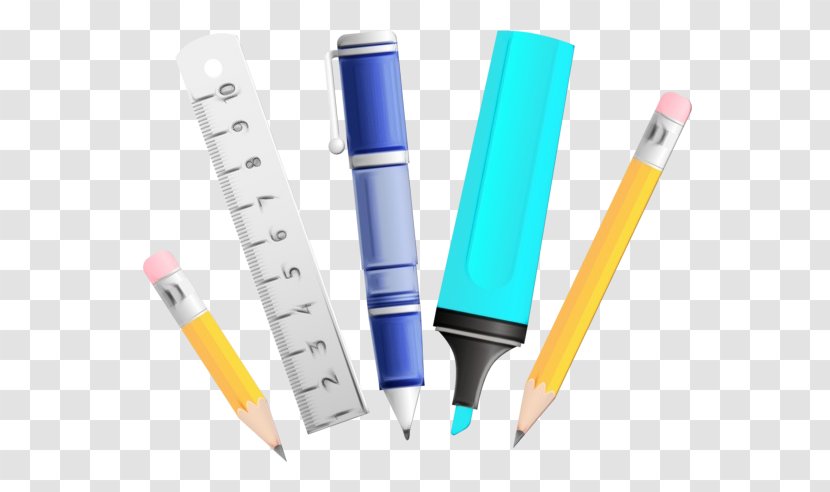 Writing Implement Pen Instrument Accessory Office Supplies Marker - Paint - Plastic Transparent PNG