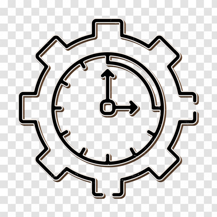 Time Management Icon Clock Icon Startups Icon Transparent PNG