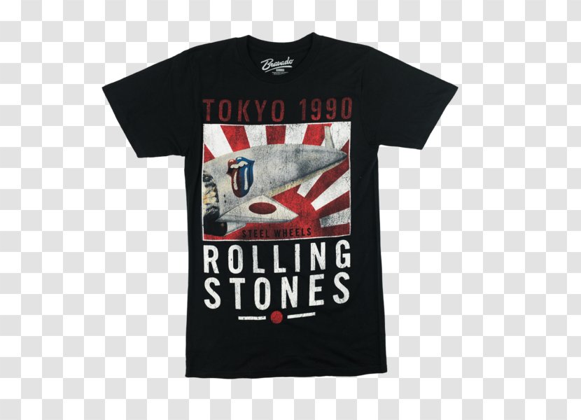 T-shirt Live At The Tokyo Dome Rolling Stones Top Transparent PNG