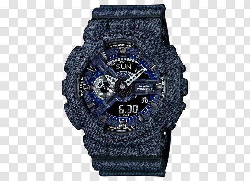 G-Shock Shock-resistant Watch Denim Casio - Strap - Taobao Clothing Promotional Copy Transparent PNG