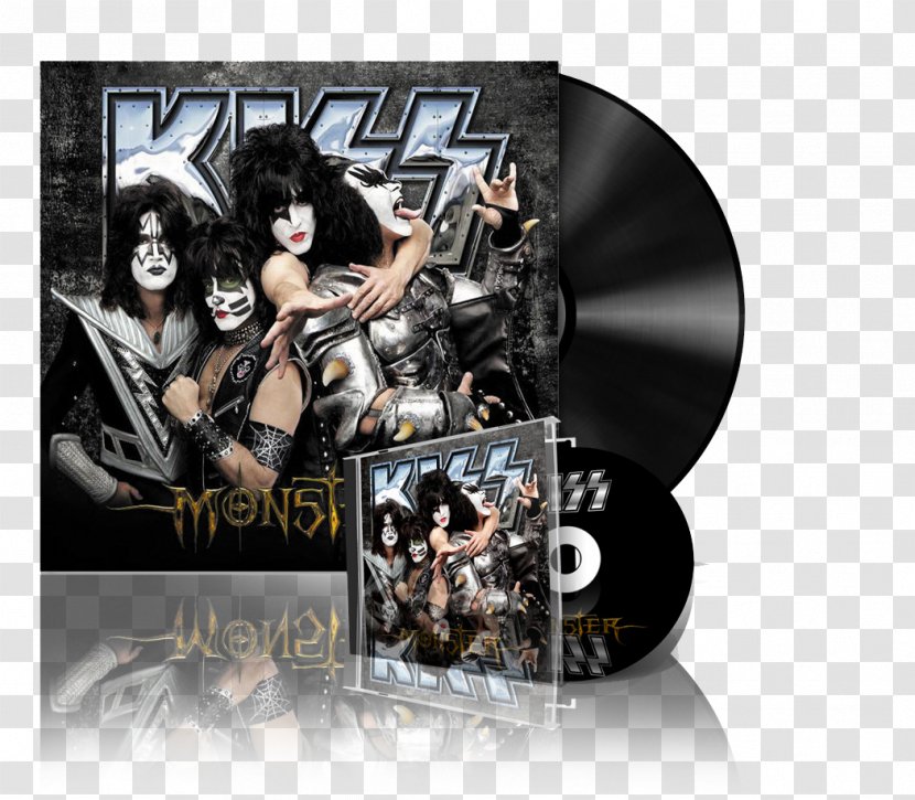 Monster Kiss LP Record Phonograph Destroyer Transparent PNG