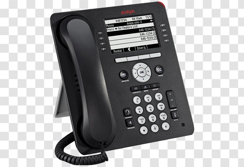 Avaya 9608 VoIP Phone Telephone Mobile Phones - Call - IP Transparent PNG
