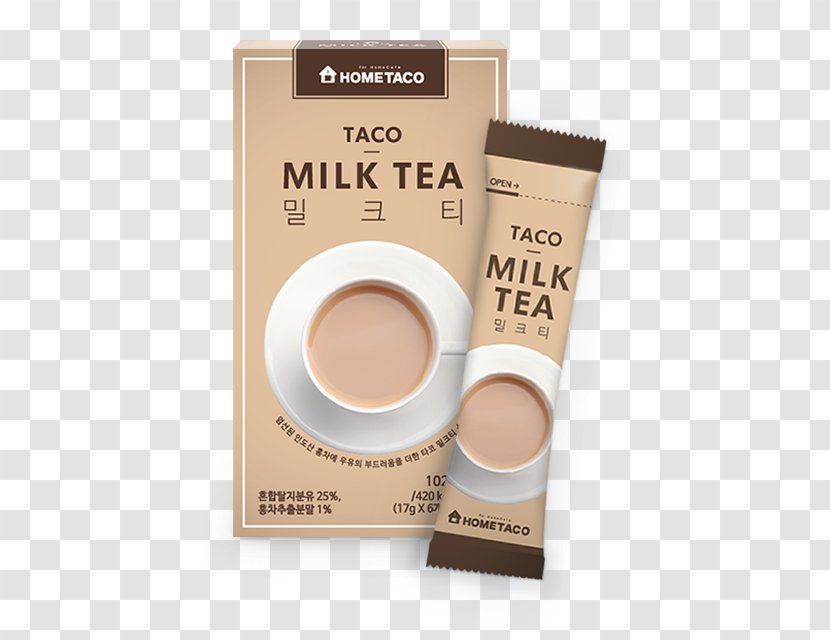 White Coffee Tea Milk Taco Instant - Salt - Milktea Transparent PNG
