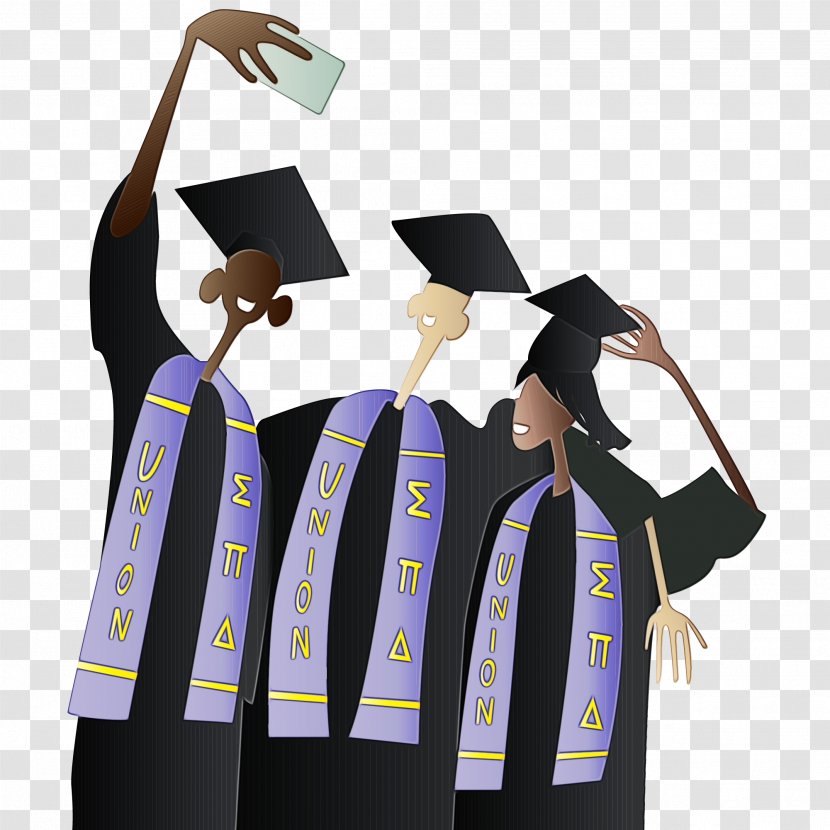 Background Graduation - Academic Stole - Diploma Dress Transparent PNG