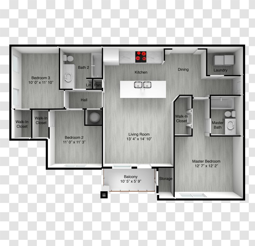 Broxton Bay Apartments Drive Floor Plan Room - Biscayne Boulevard - Apartment Transparent PNG