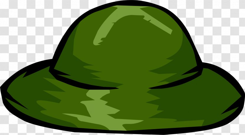 Club Penguin Entertainment Inc Hat Green Cap - Headgear Transparent PNG