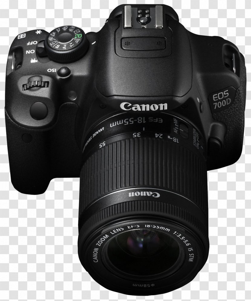 Digital SLR Canon EOS 700D 1300D Camera Lens EF Mount - Photography Transparent PNG