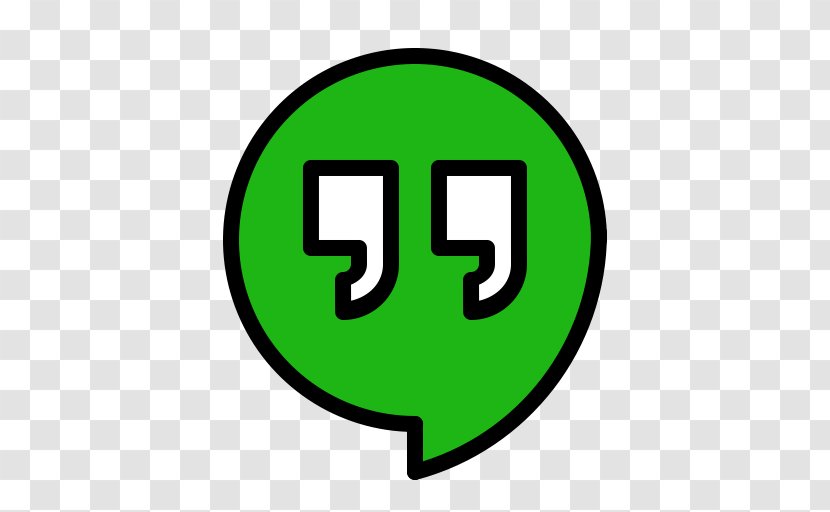 Google Hangouts Online Chat - Symbol Transparent PNG