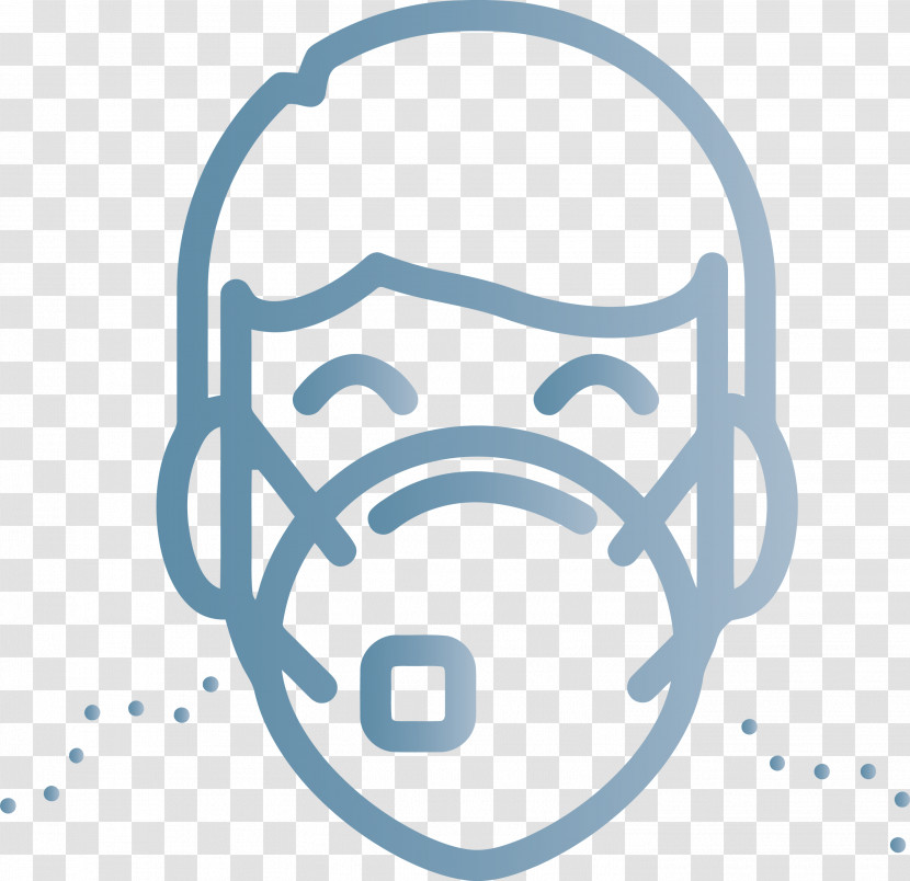 Man With Medical Mask Corona Virus Disease Transparent PNG