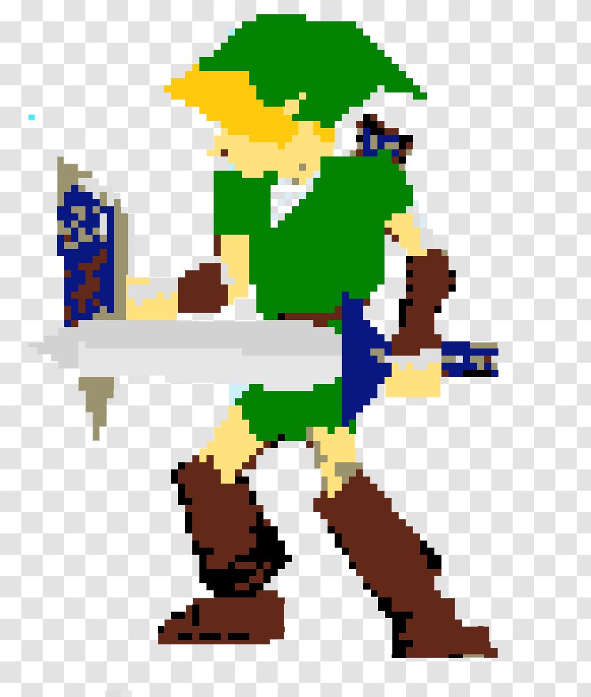 Sprite The Legend Of Zelda Nintendo 64 Samus Aran Link - Pixel Nes Transparent PNG