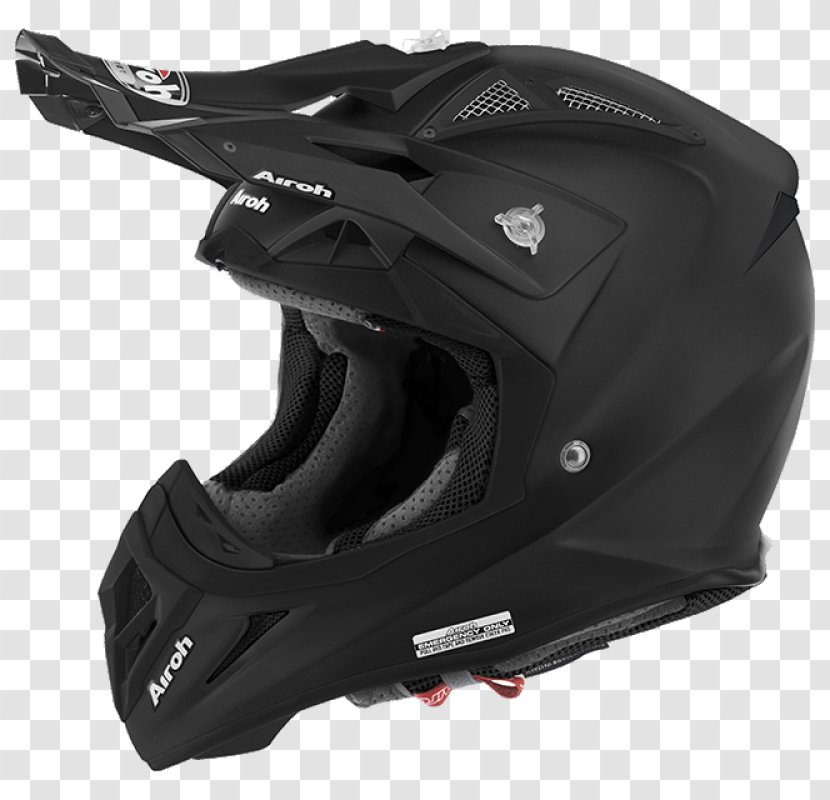 Motorcycle Helmets AIROH Motocross Enduro - Bicycle Helmet Transparent PNG