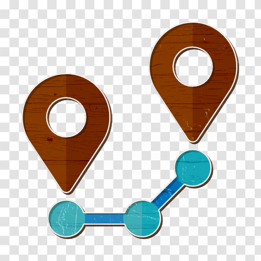 Route Icon Travel App Icon Gps Icon Transparent PNG