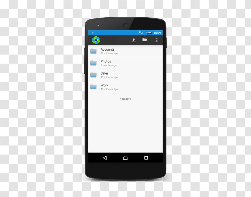 Android Nougat Screenshot - Electronics Transparent PNG