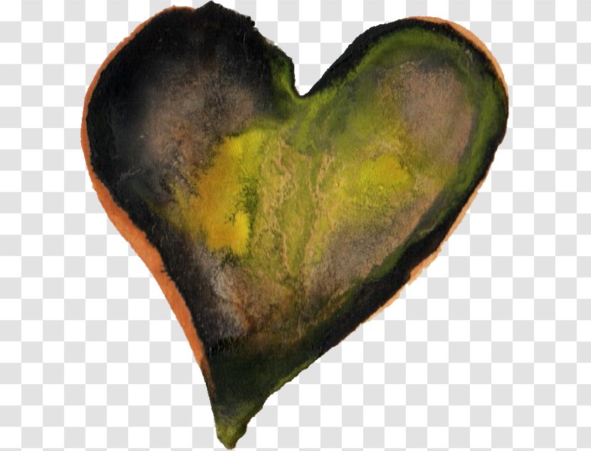 Watercolor Painting Organism - Com - Heart Transparent PNG
