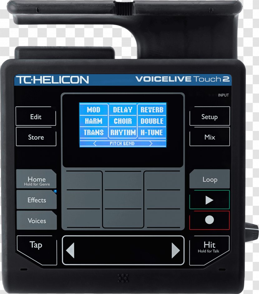 TC-Helicon VoiceLive Touch 2 Effects Processors & Pedals Play - Flower - Singing Transparent PNG