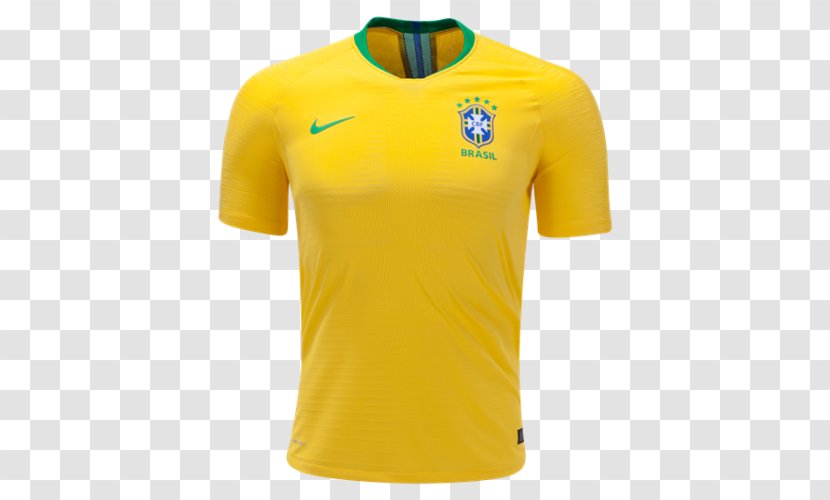 2018 World Cup Brazil National Football Team T-shirt 2014 FIFA Jersey Transparent PNG