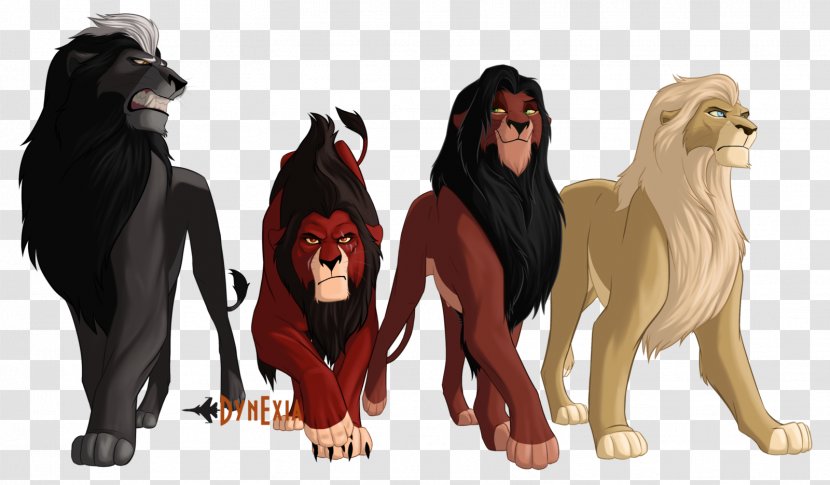 The Lion King Scar Zira Simba - Drawing Transparent PNG