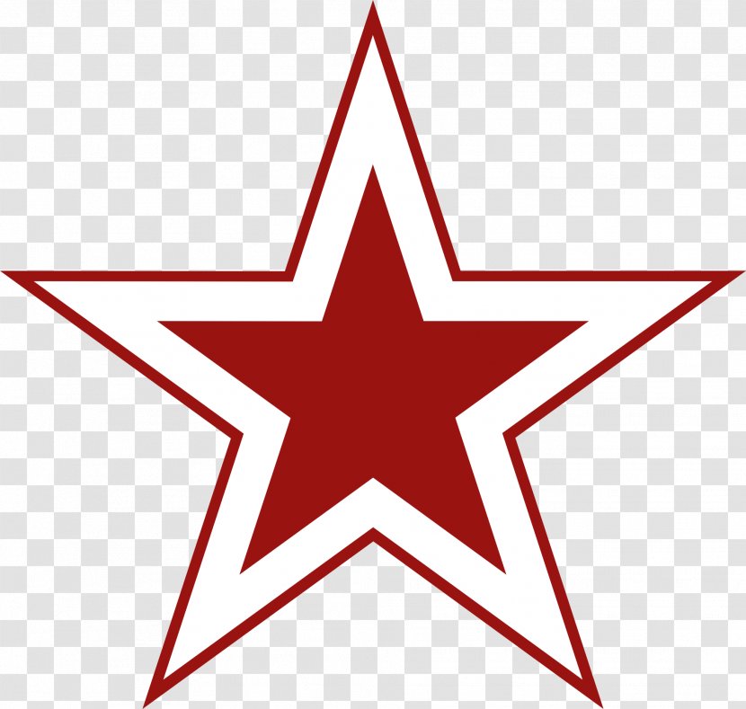 Soviet Union Russia Red Star - Stars Transparent PNG