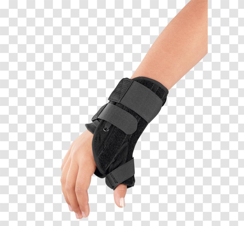 Spica Splint Thumb Wrist Brace - Child Transparent PNG