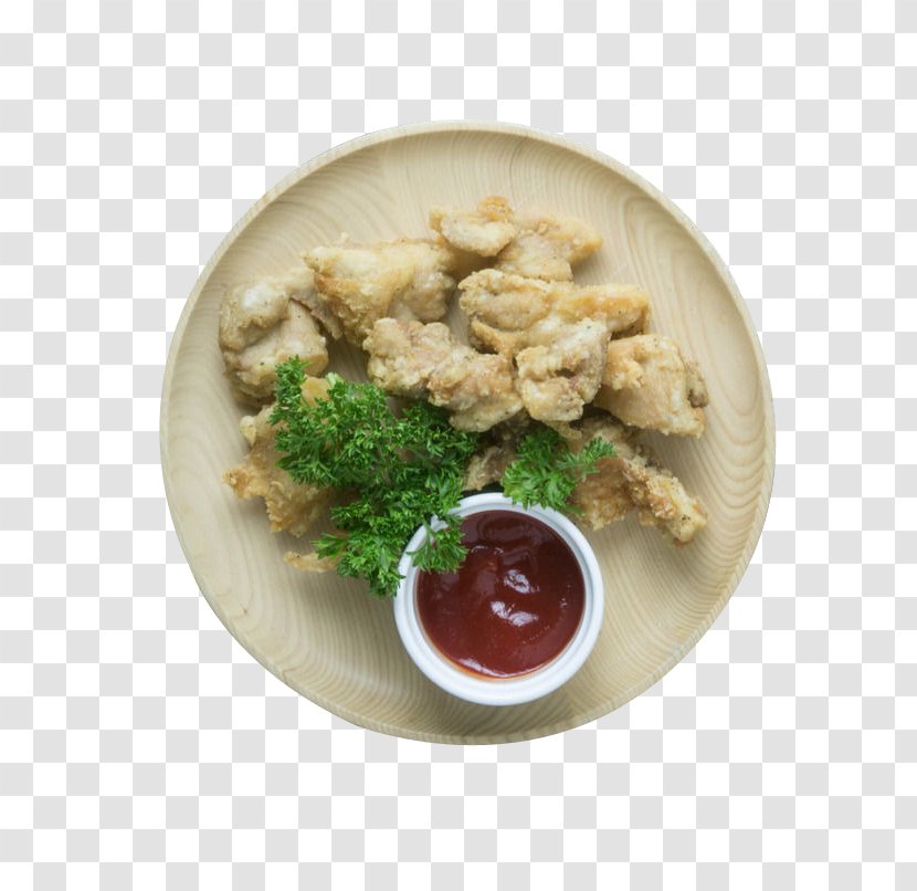 Fried Chicken Nugget Buffalo Wing French Fries - Frying - Pig Transparent PNG