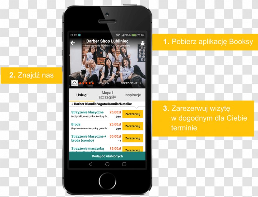 Smartphone Feature Phone Multimedia Hairdresser Handheld Devices - Media - Barber Shop Transparent PNG