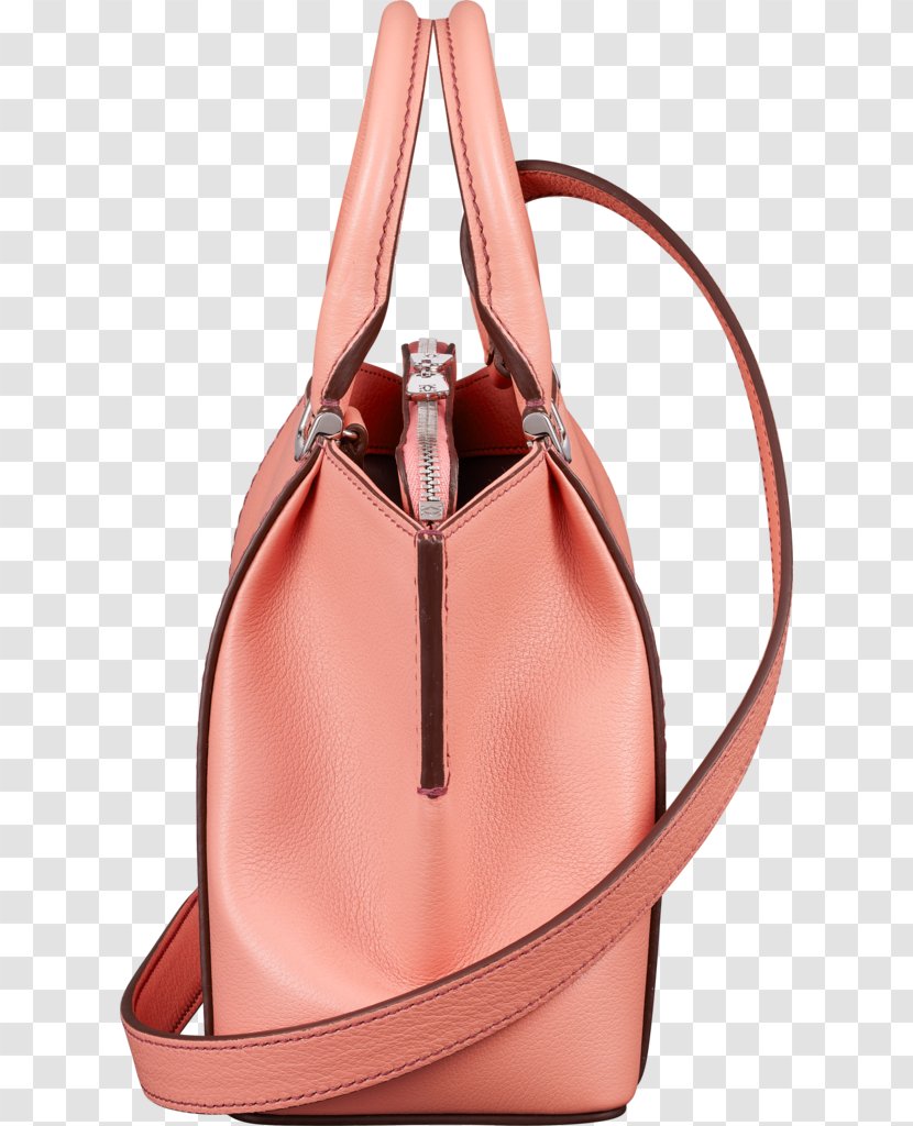 Handbag Leather Cartier Tote Bag - Model Transparent PNG