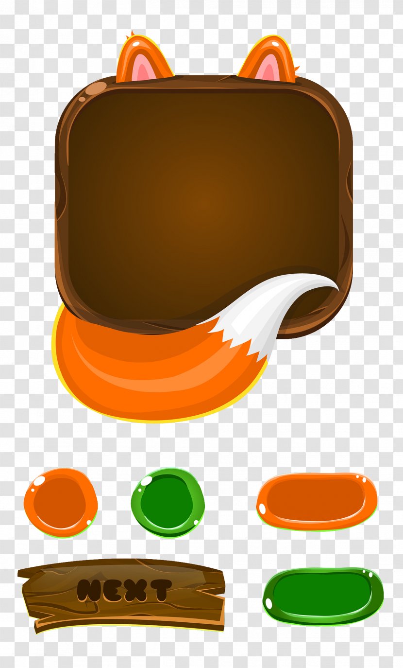 Button Icon Design - Table - Cat Feature Pattern Transparent PNG