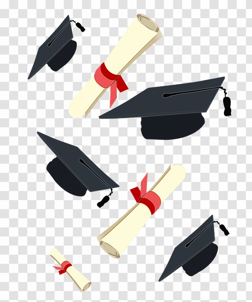 Graduation Ceremony Square Academic Cap Diploma Bachelor's Degree - Headgear - Graduate Transparent PNG