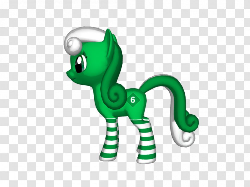 Horse Clip Art Green Animal Legendary Creature - Cartoon Transparent PNG
