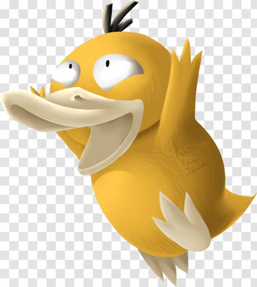 Psyduck Drawing Fan Art Pokémon - Ducks Geese And Swans - Duck Transparent PNG