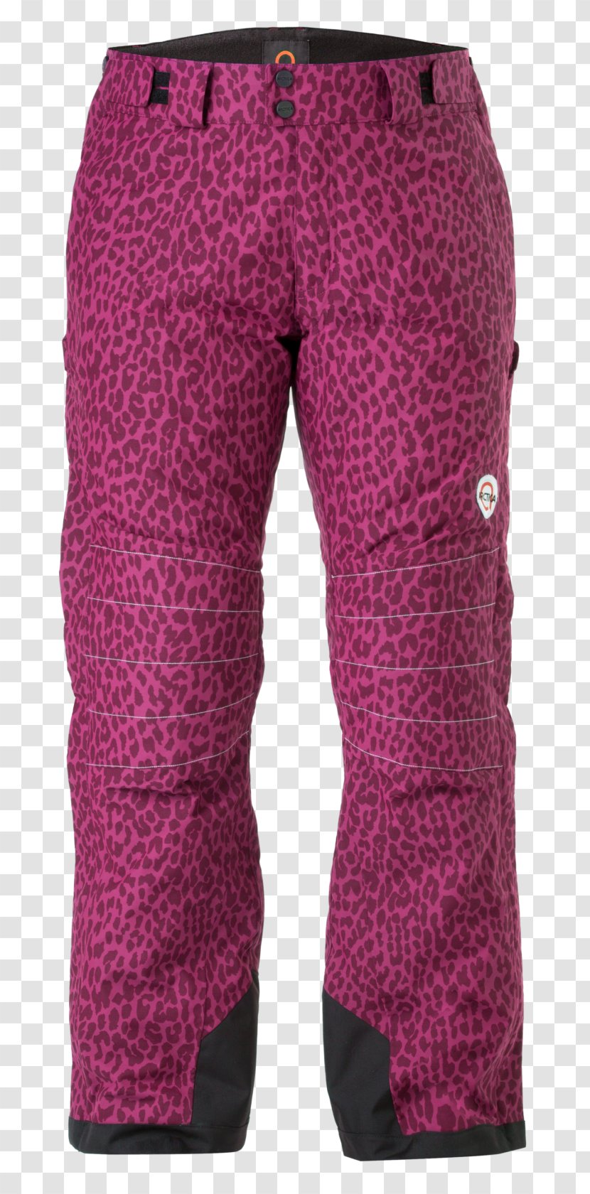 Cheetah Pants Animal Jeans Suit - Purple - Insulation Adult Detached Transparent PNG