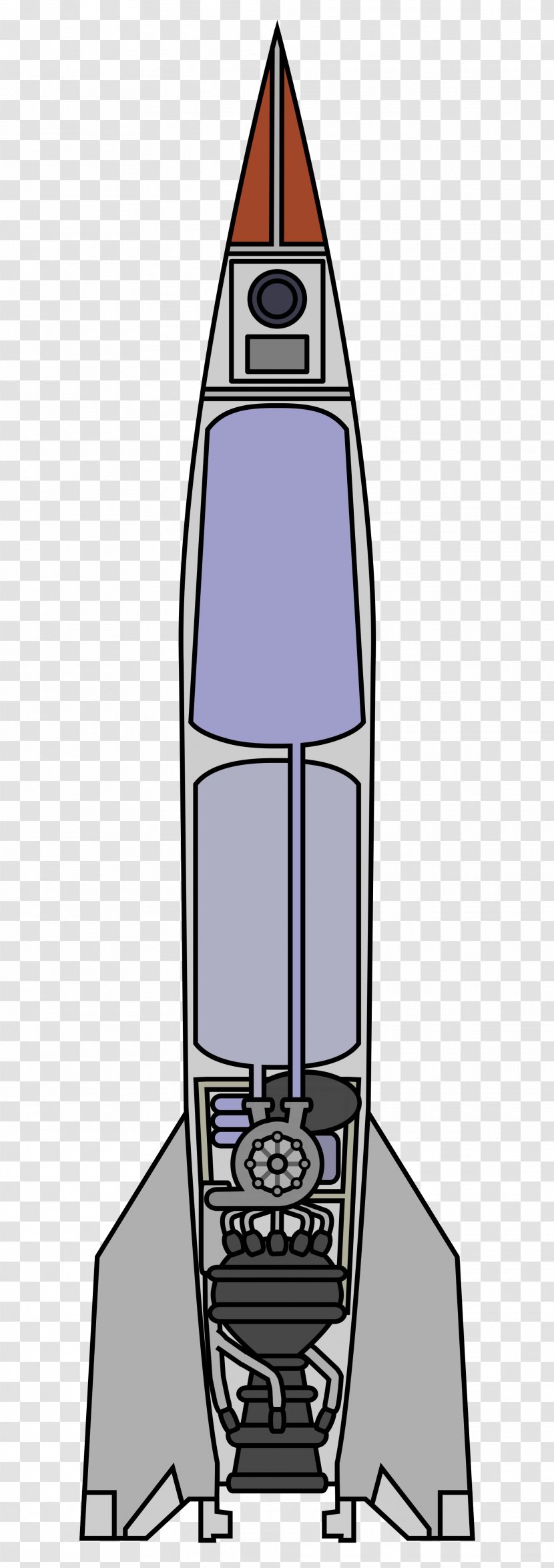 Apollo Program Rocket Engine Saturn V V-2 - Boat - Launch Pad Transparent PNG