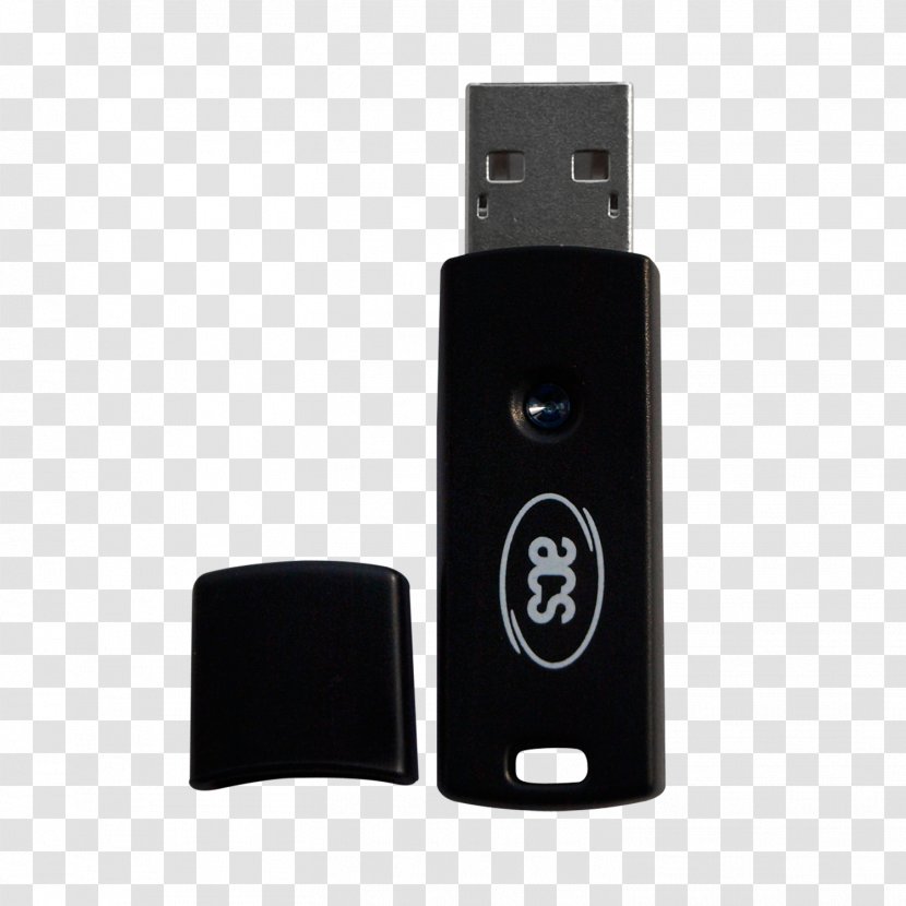 USB Flash Drives Security Token Digital Signature Smart Card - Computer Hardware Transparent PNG