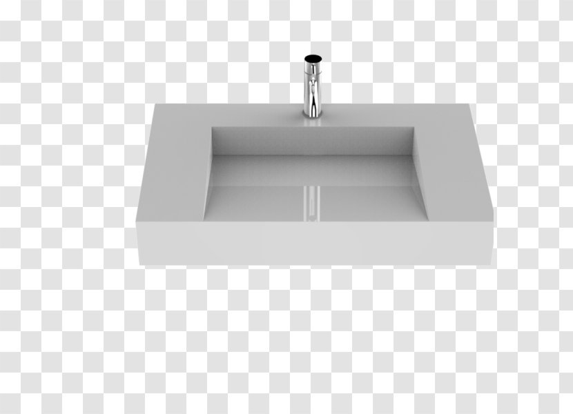 Kitchen Sink Bathroom Rectangle - Plumbing Fixture - Corian Sinks Transparent PNG
