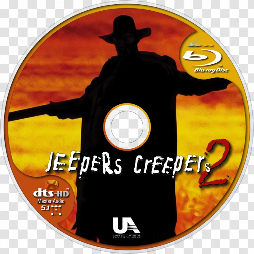 Jeepers Creepers Film Blu-ray Disc DVD 0 - Label Transparent PNG