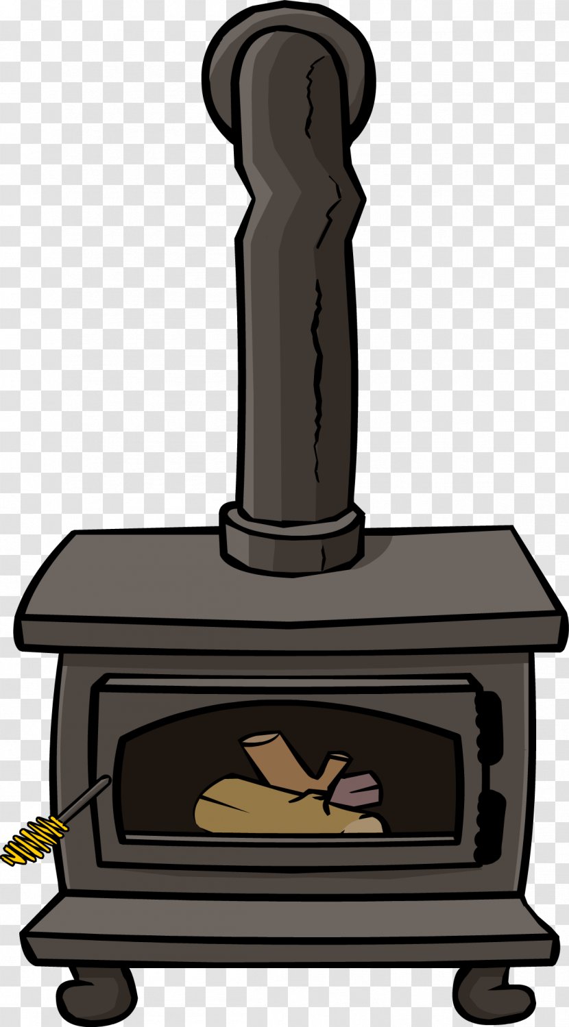 Club Penguin Furnace Wood Stoves Clip Art - Technology - Stove Transparent PNG