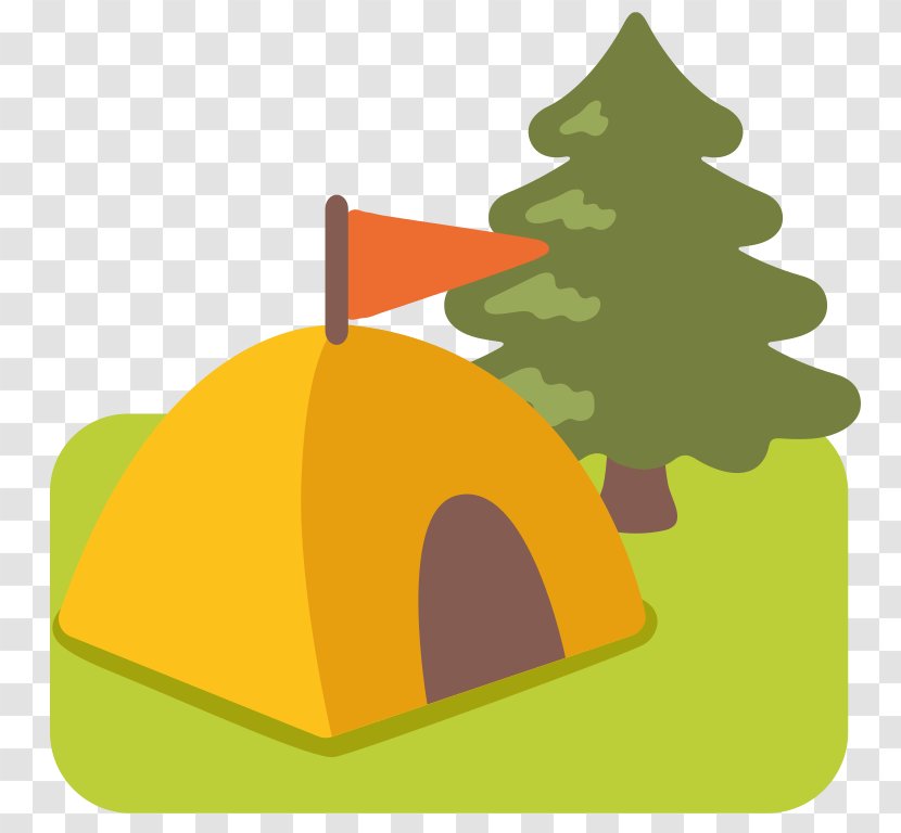Family Tree Background - Campsite - Pine House Transparent PNG