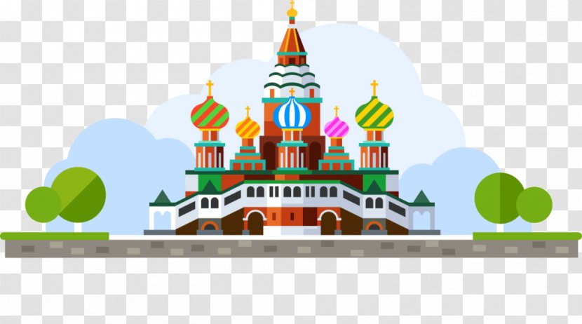 Moscow Kremlin Saint Basils Cathedral Royalty-free Illustration - Recreation - Castle Transparent PNG