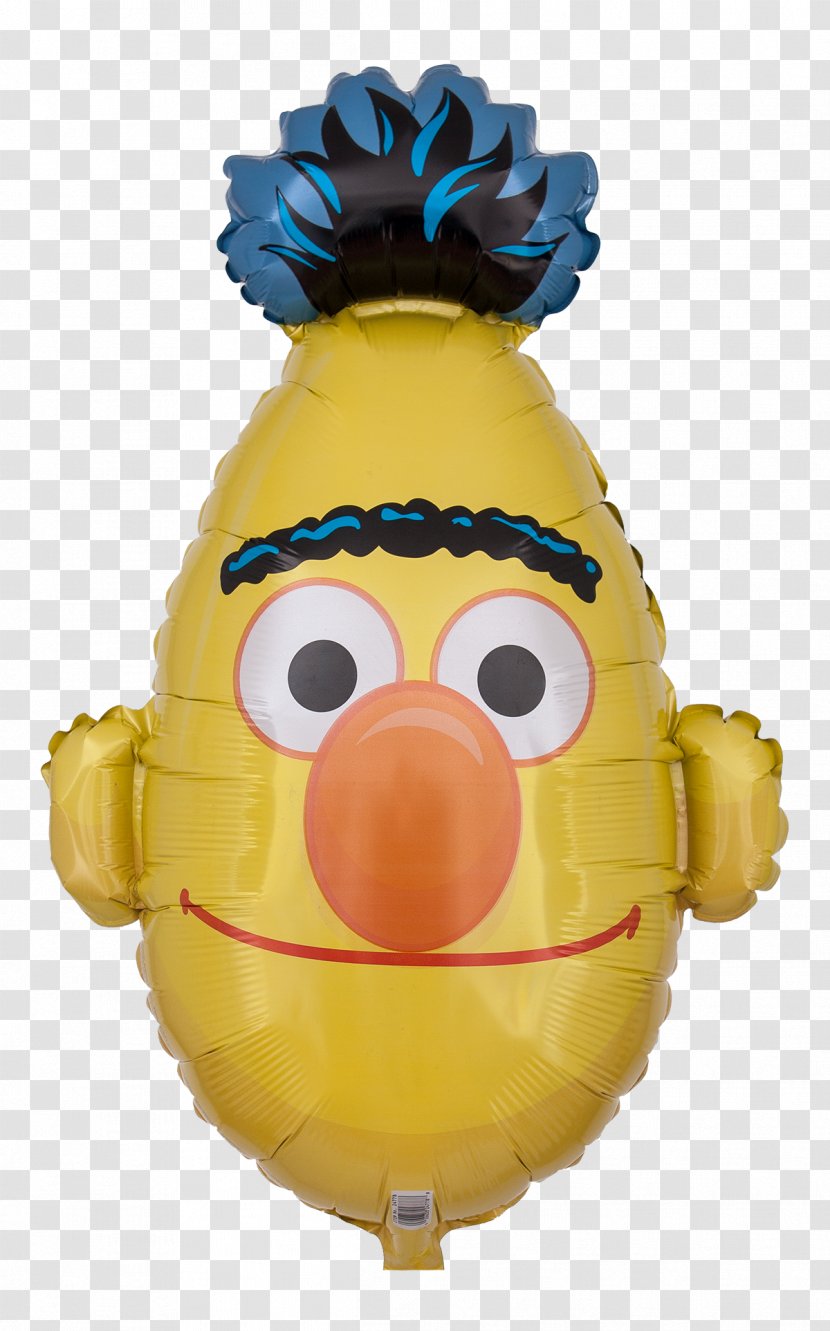 Bert Balloon Cookie Monster Ernie Sesame Street Transparent PNG