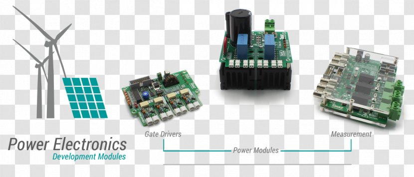 Microcontroller Power Electronics Module Gate Driver - Electronic Component - Taraz Transparent PNG
