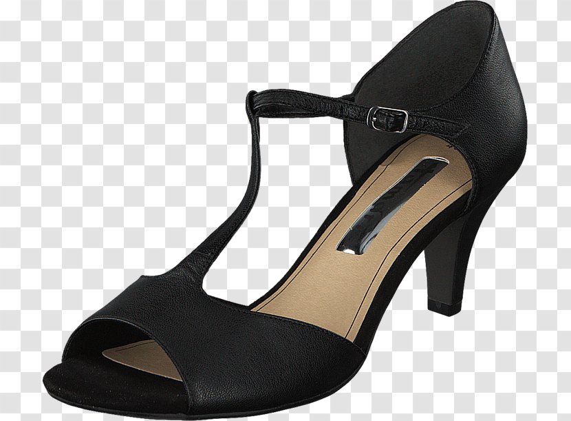 High-heeled Shoe Black Sneakers Sandal - Footwear Transparent PNG