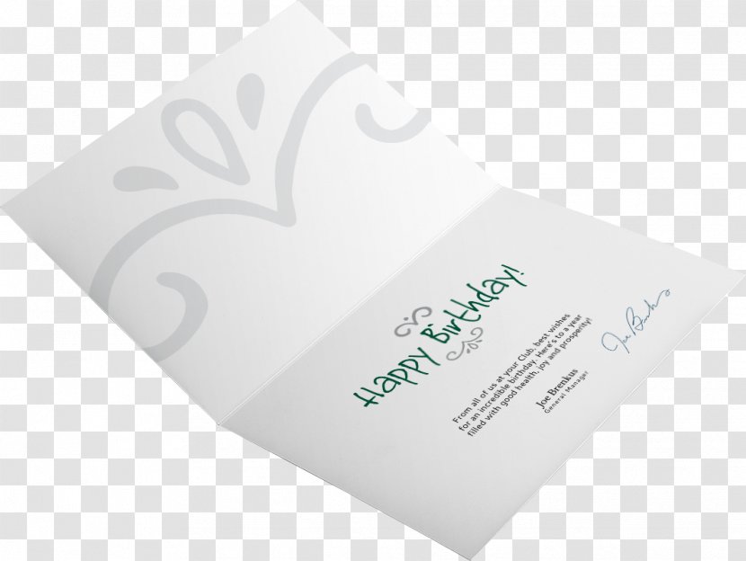 Brand Font - Business Card - Design Transparent PNG