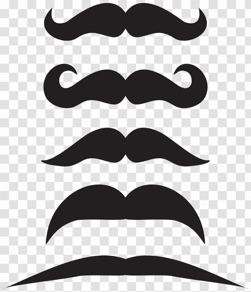 Photography Clip Art - Black And White - Beard Moustache Transparent PNG